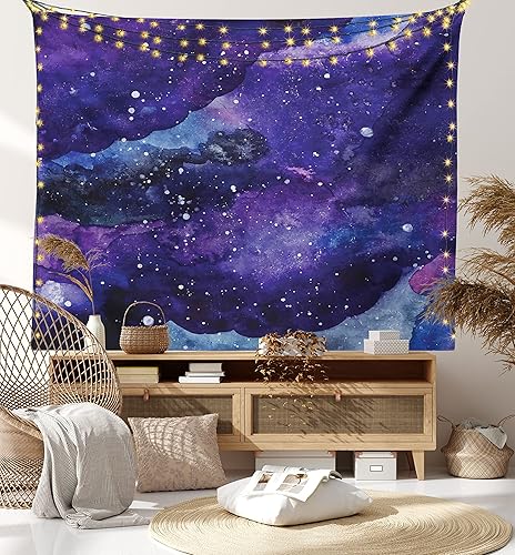 Miniatura 14 de Lunarable Tapiz de La Habana, caballeros que tocan saxofón con sombreros de Panamá y auto rojo nostálgico, colgante de pared para dormitorio, sala