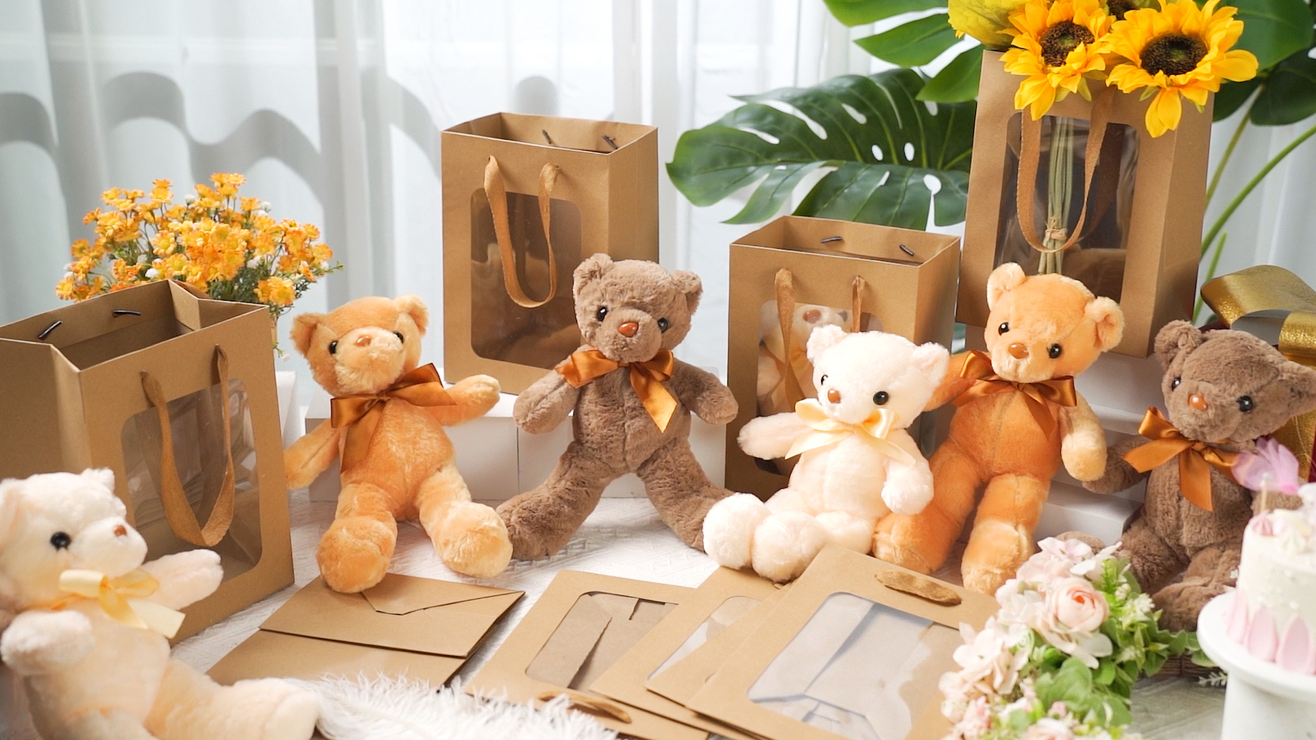 Amazon.com: Shappy 12 Pack Cute Stuffed Bear Gift Bulk Plush Bear