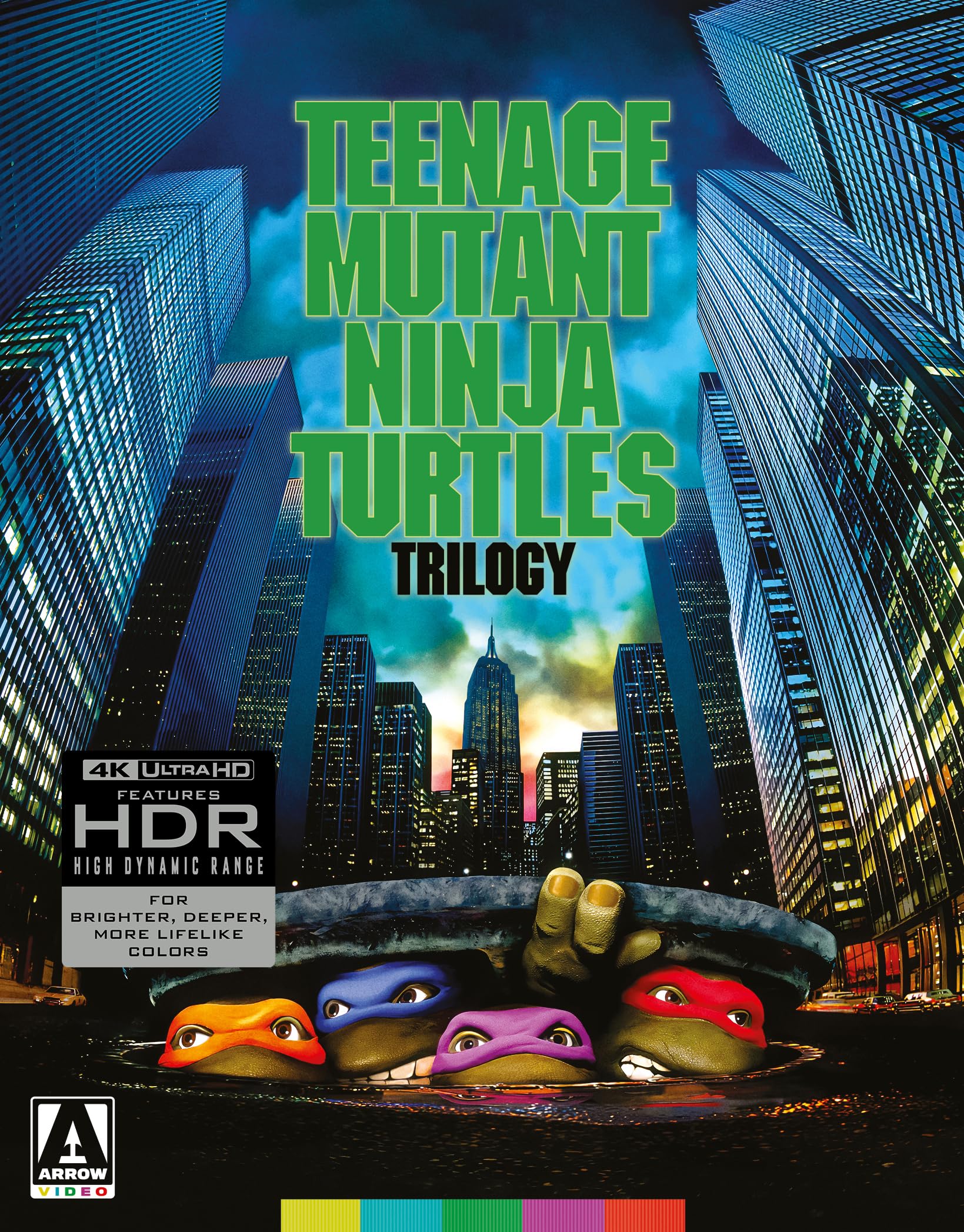Photo 1 of ***1 CASE IS DAMAGED***Teenage Mutant Ninja Turtles Trilogy [Limited Edition] - 4K UHD***1 CASE IS DAMAGED***