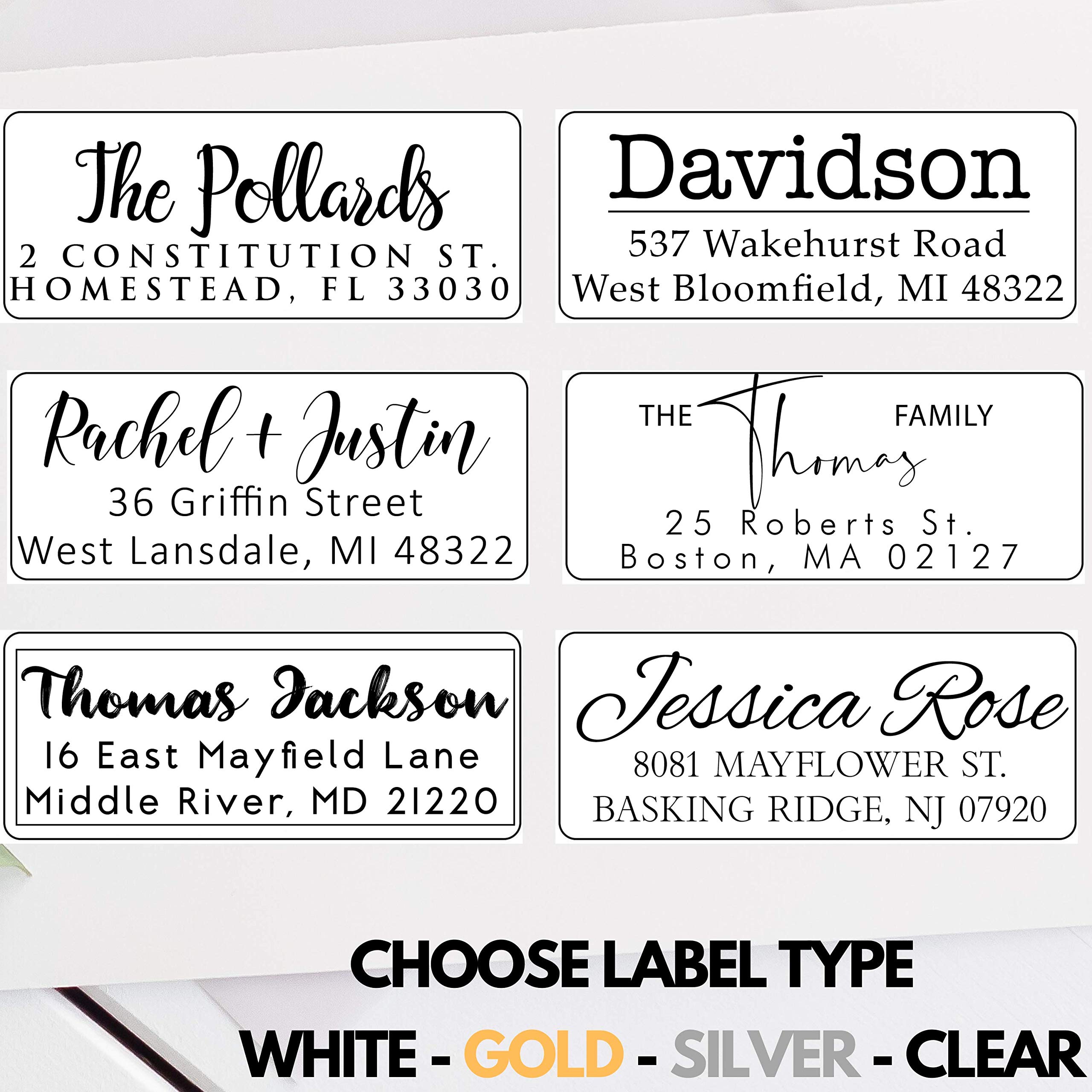 stick on return address labels