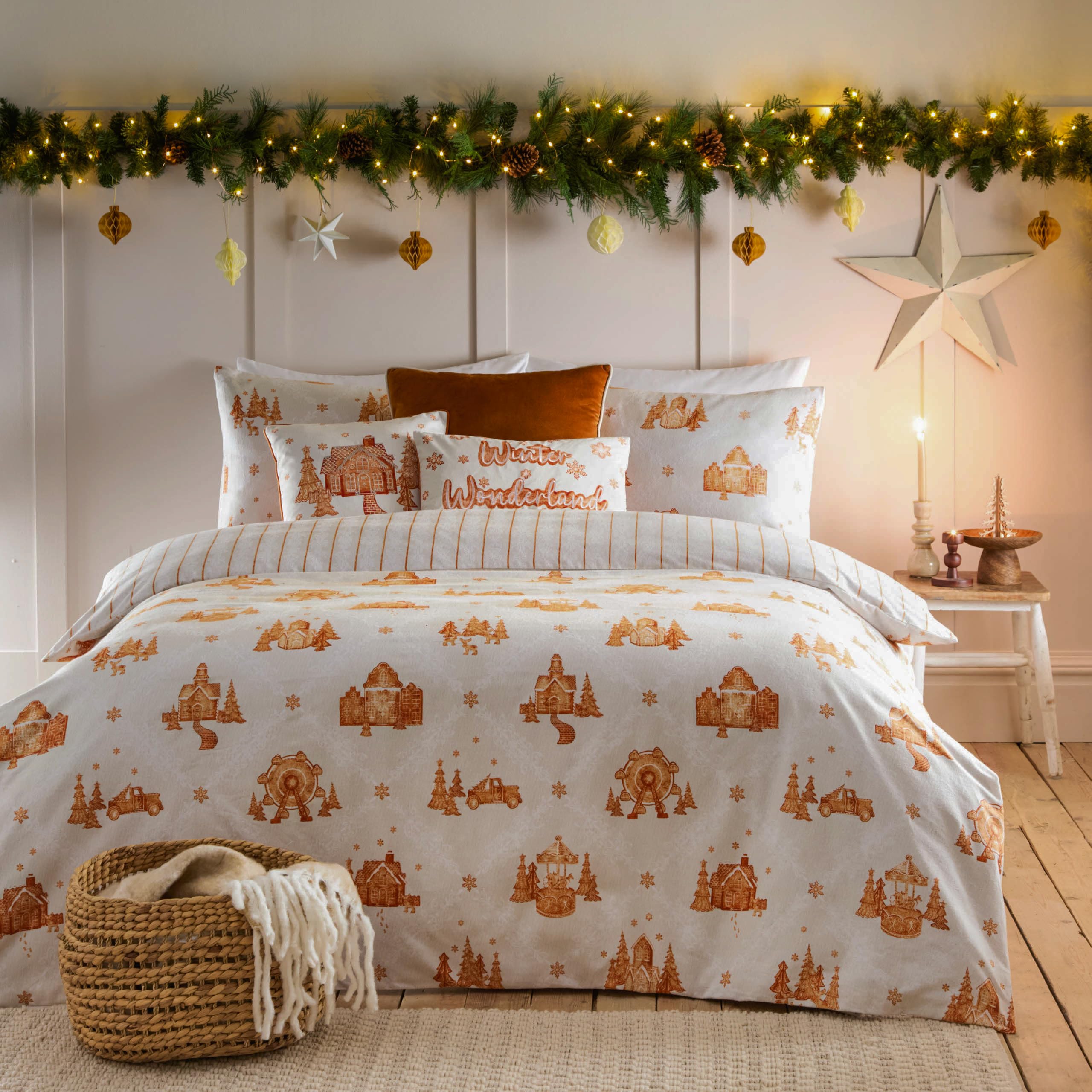 furn. Gretel Brushed Cotton Duvet Cover Set, Cloud Dust