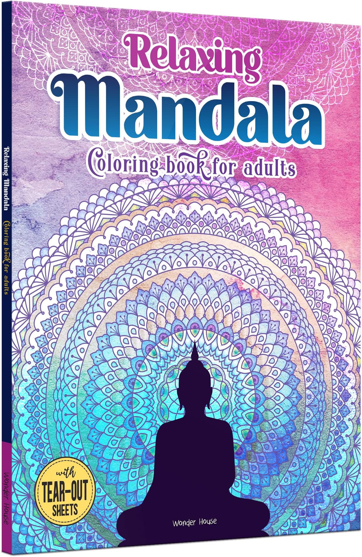 Relaxing Mandala: Coloring Book For Adults