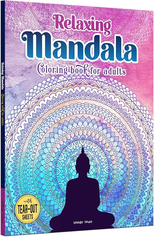 Relaxing Mandala Coloring Book For Adults