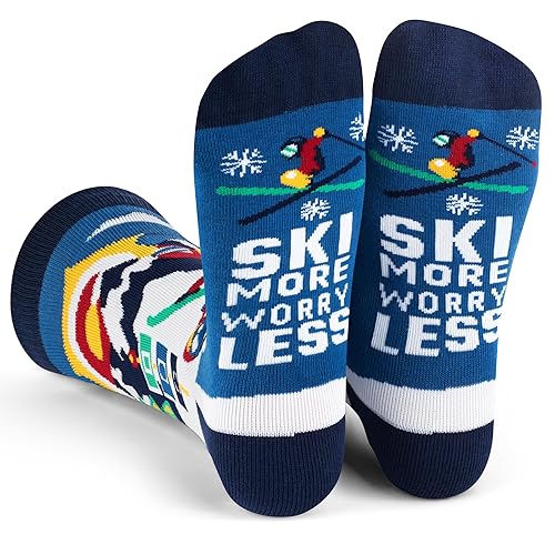 Lavley Ski Socks - Funny socks for skiers and snowboarders