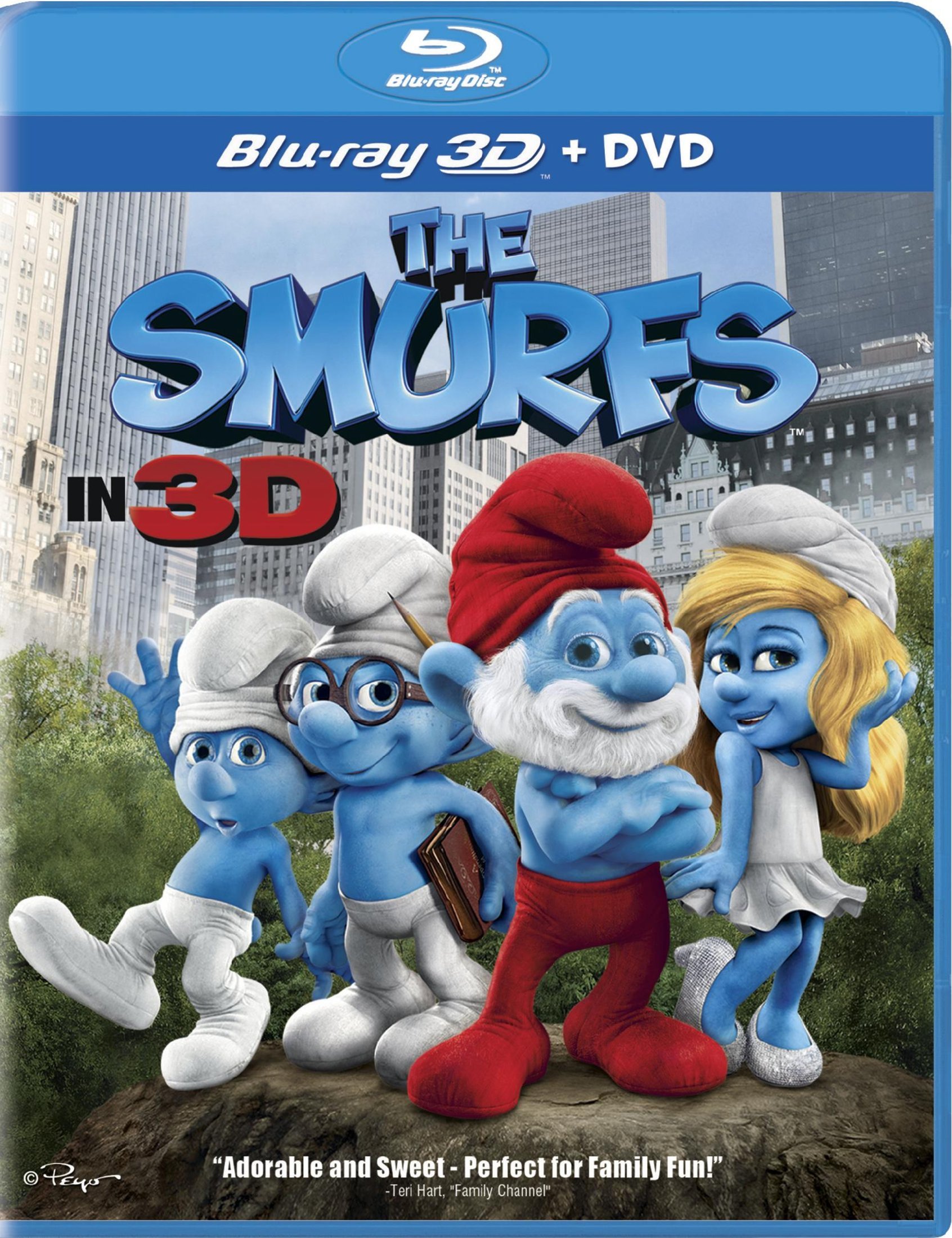 Amazon.com: The Smurfs in 3D [Blu-ray] : Hank Azaria, Neil
