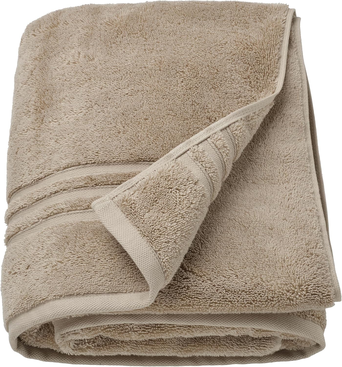 BROKGLIM Bath sheet, beige, 100x150 cm