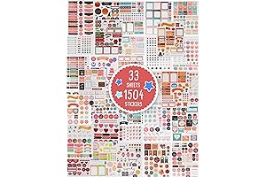 Ultimate Planner Enhancement Kit: Transform Your Planner with 1500+ Stunning Stickers and Accessories