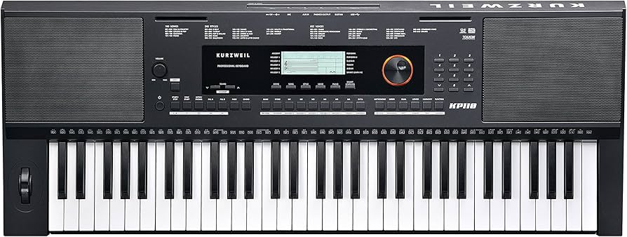 Amazon.com: Kurzweil KP-110 61 Key Portable Arranger Black
