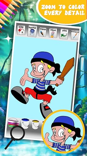 Pirates Coloring Book