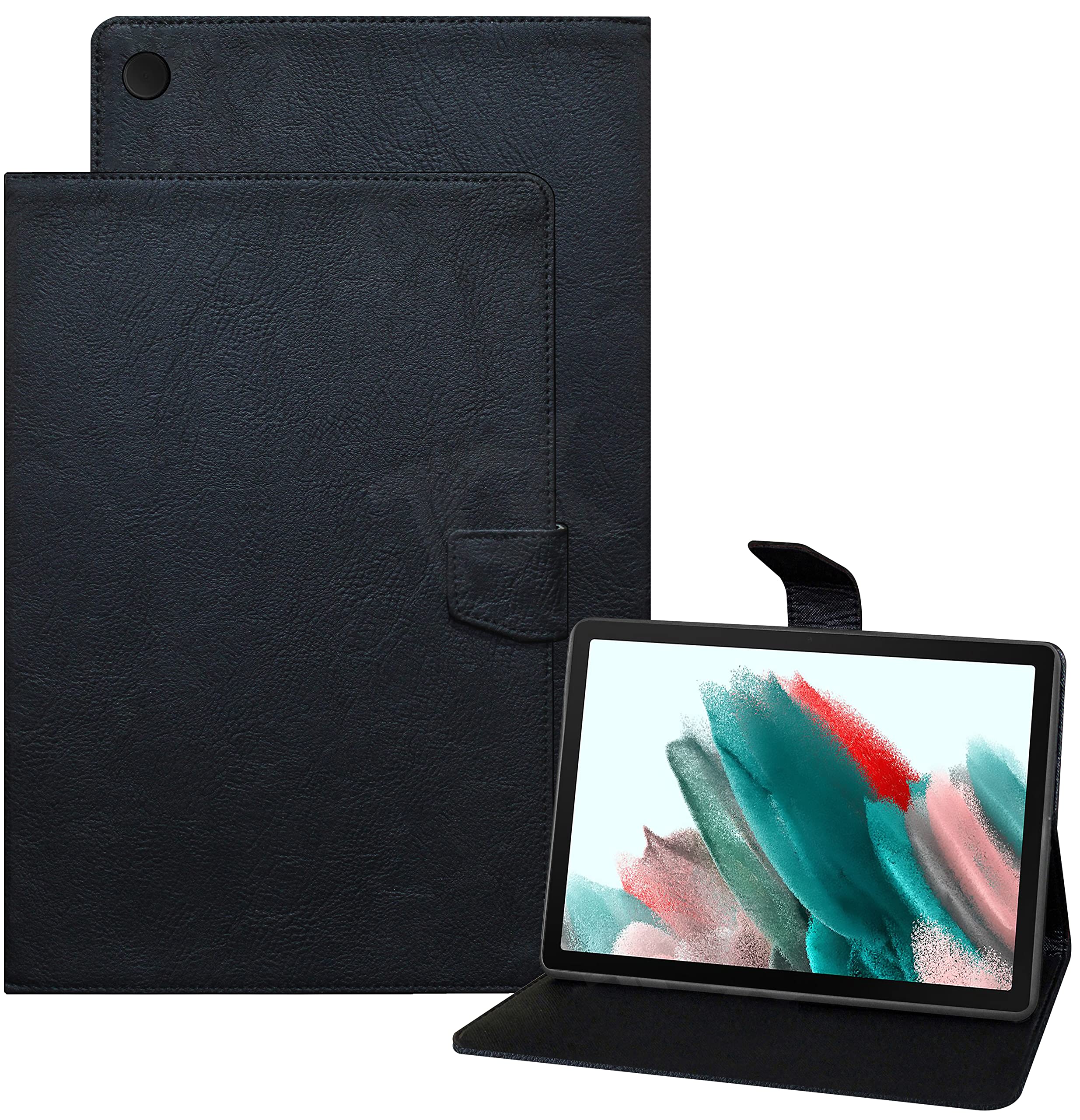 TGK Plain Design Leather Flip Stand Case Cover for Samsung Galaxy Tab A8 10.5 inch [SM-X200/X205/X207] 2022 (Black) (B09QGXGKRC) Amazon Price History, Amazon Price Tracker