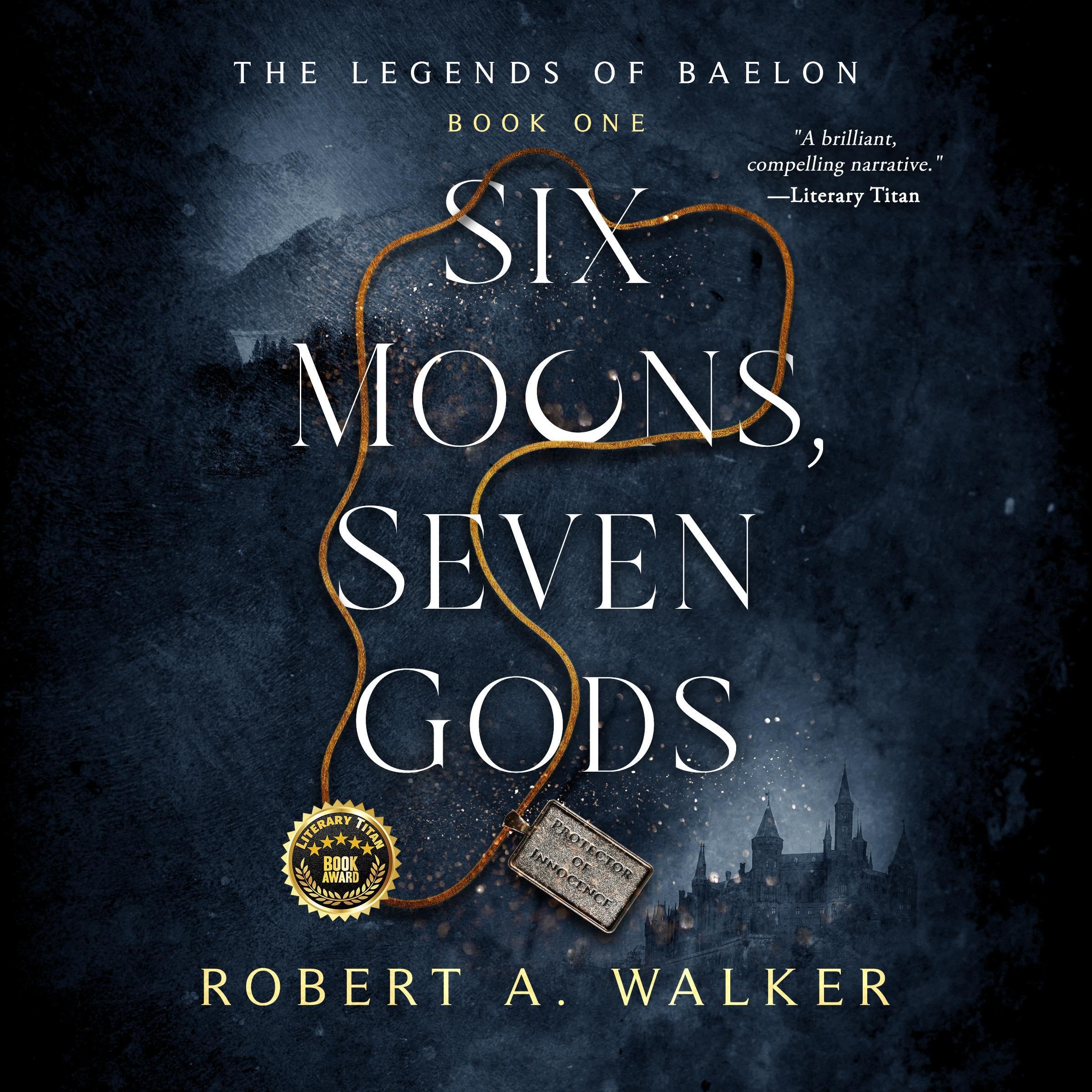 Cover art for Six Moons, Seven Gods