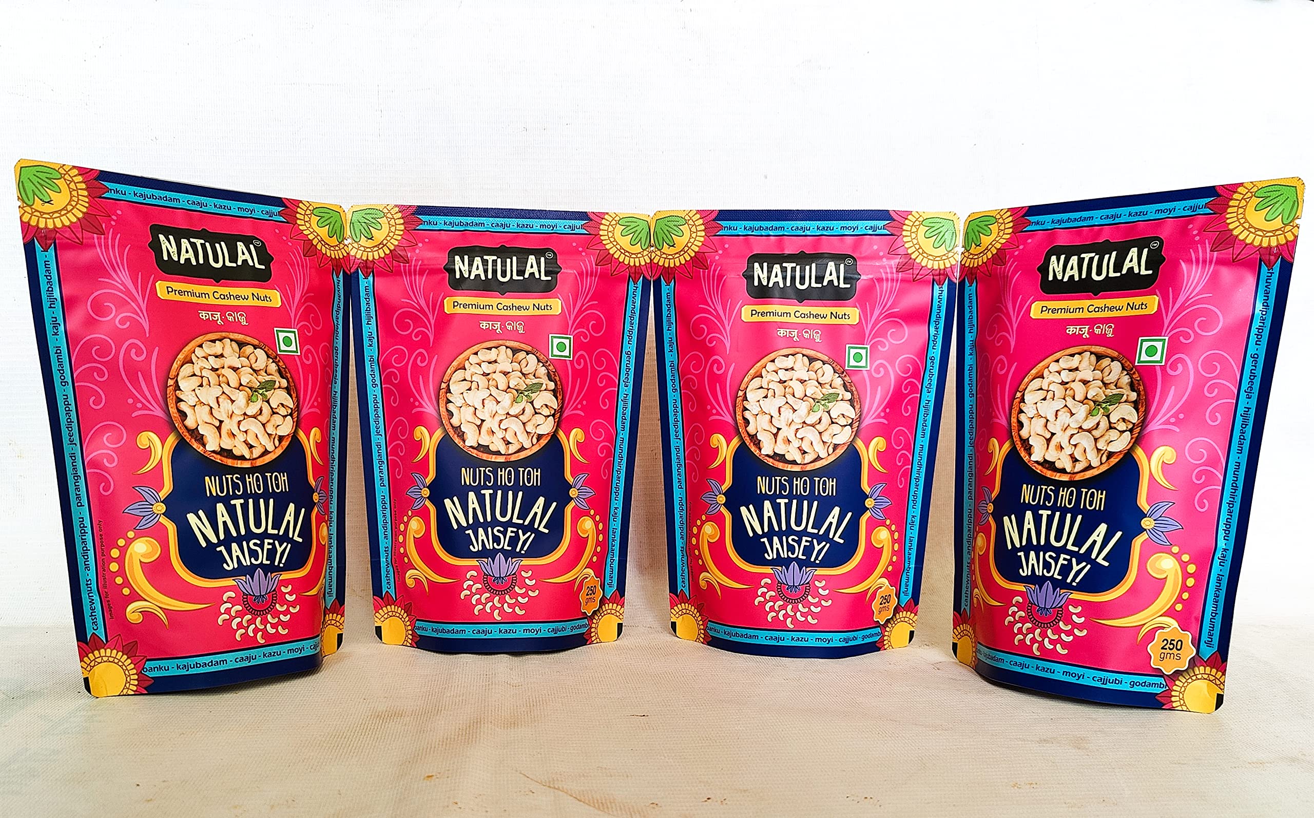 NATULAL Premium Air Roasted whole Cashews (1kg) Pack of 4 | Premium Kaju Nuts| Traditionally Roasted| Gluten Free| Crunchy & Delicious (B0C36XC7SL) Amazon Price History, Amazon Price Tracker
