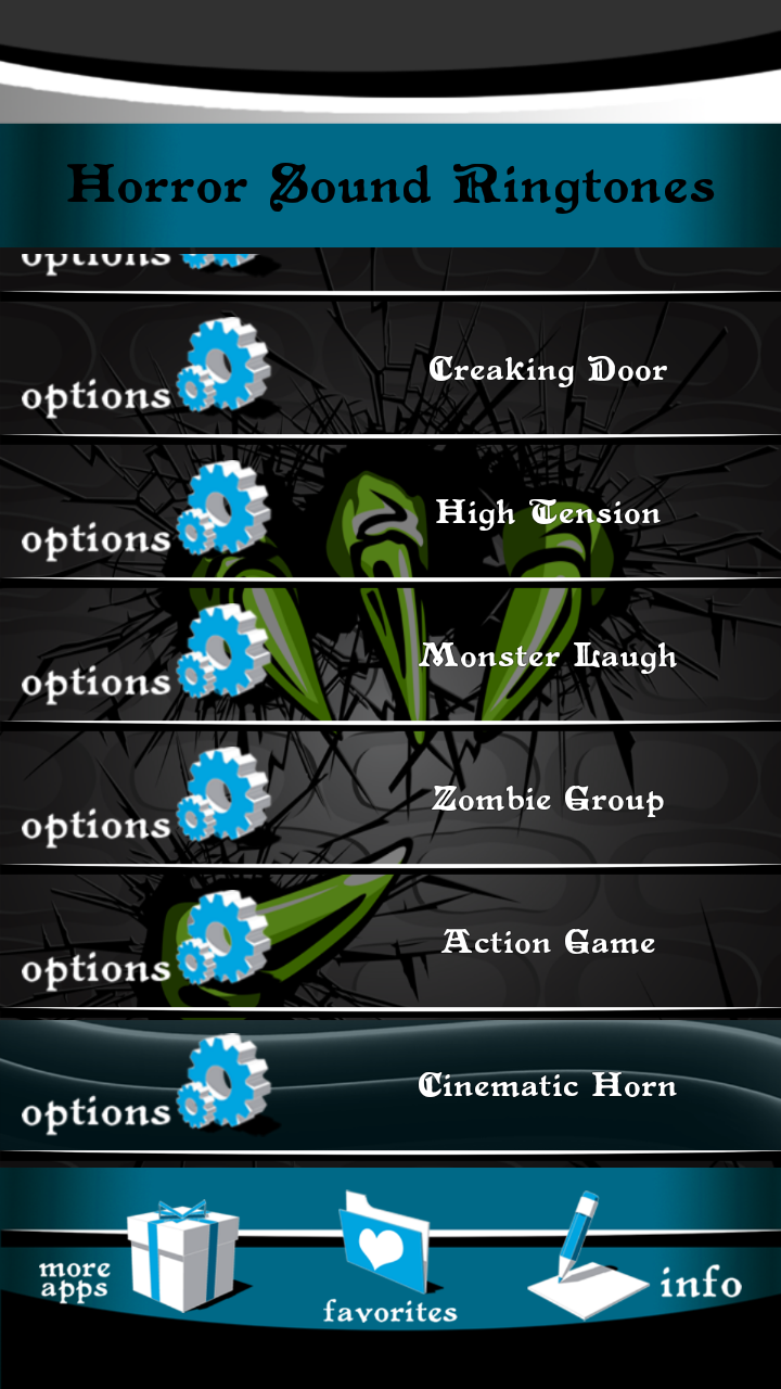 Horror Sound Ringtones App on Amazon Appstore