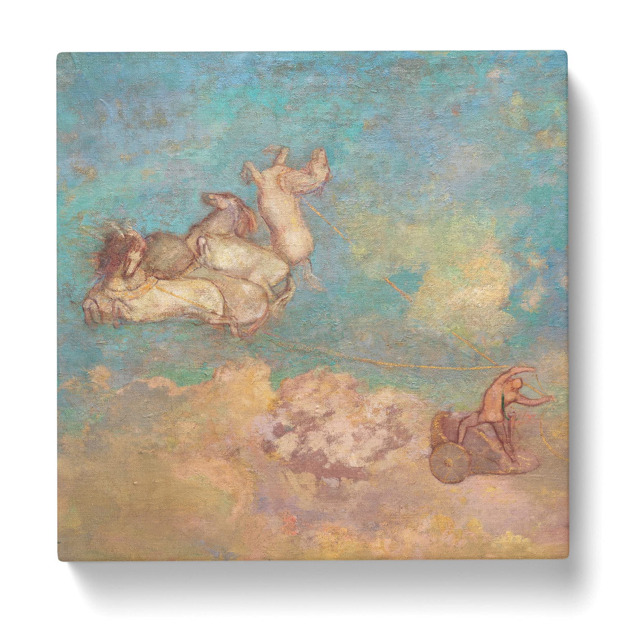 The Chariot Of Apollo by Odilon Redon Canvas Print, Mixed, 35L x 35W cm - Image 3