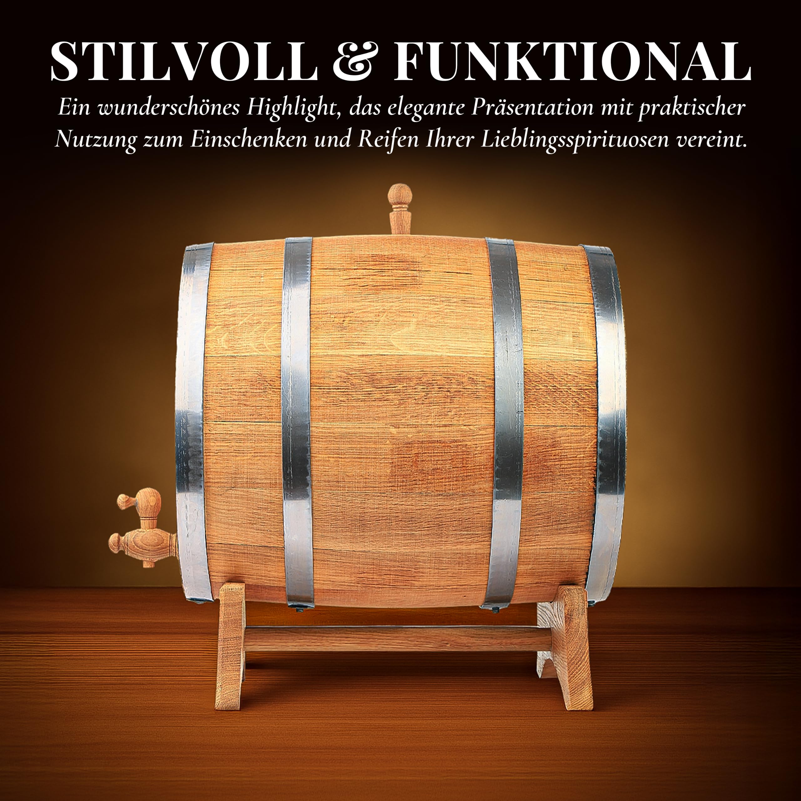 Botte di Legn di Rovere di Whisky Botte di Vino Botte di Quercia di liquore Piccola di Rovere 3 Litri
