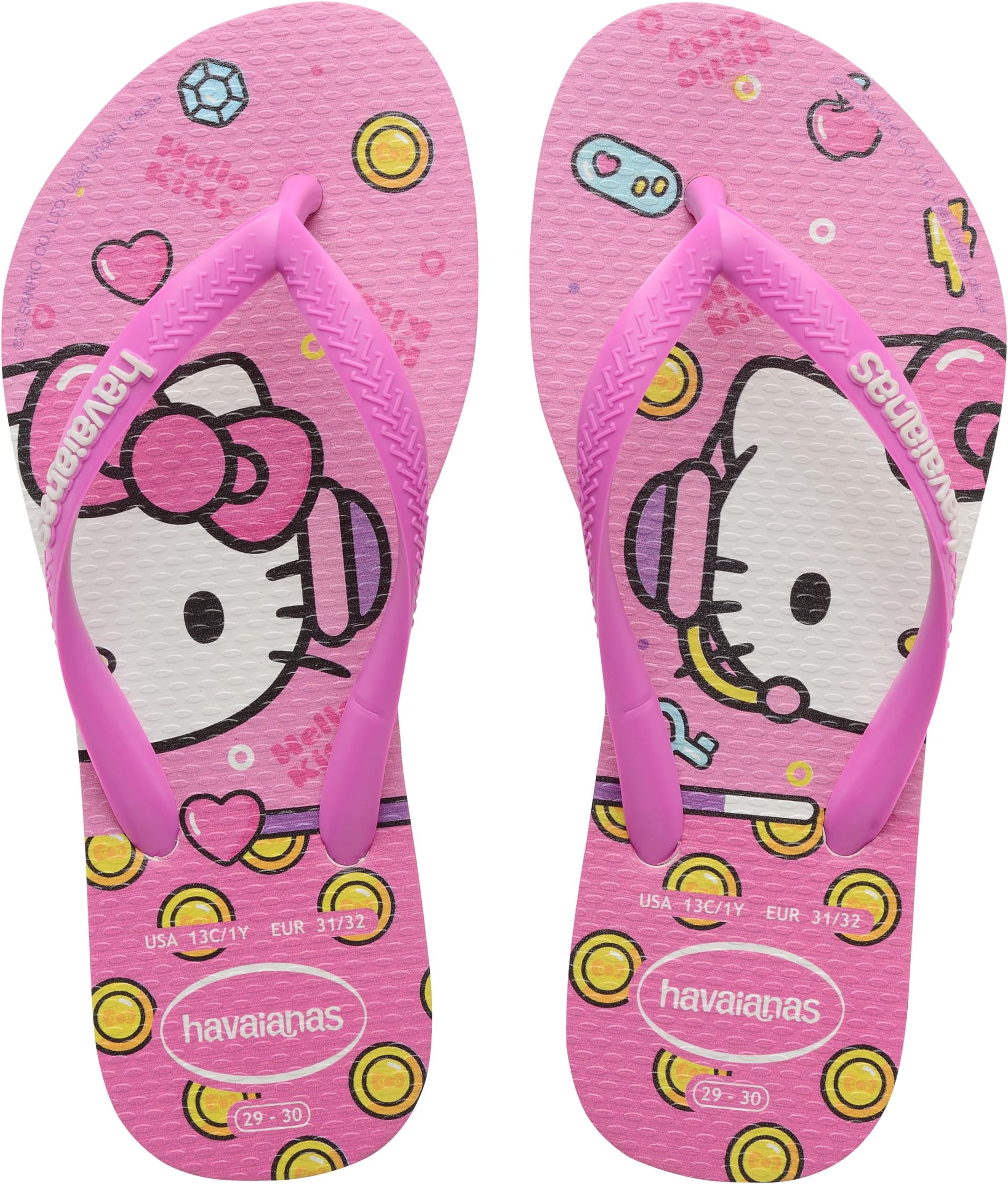 Havaianas Kids Slim Hello Kitty girls Flip-Flop