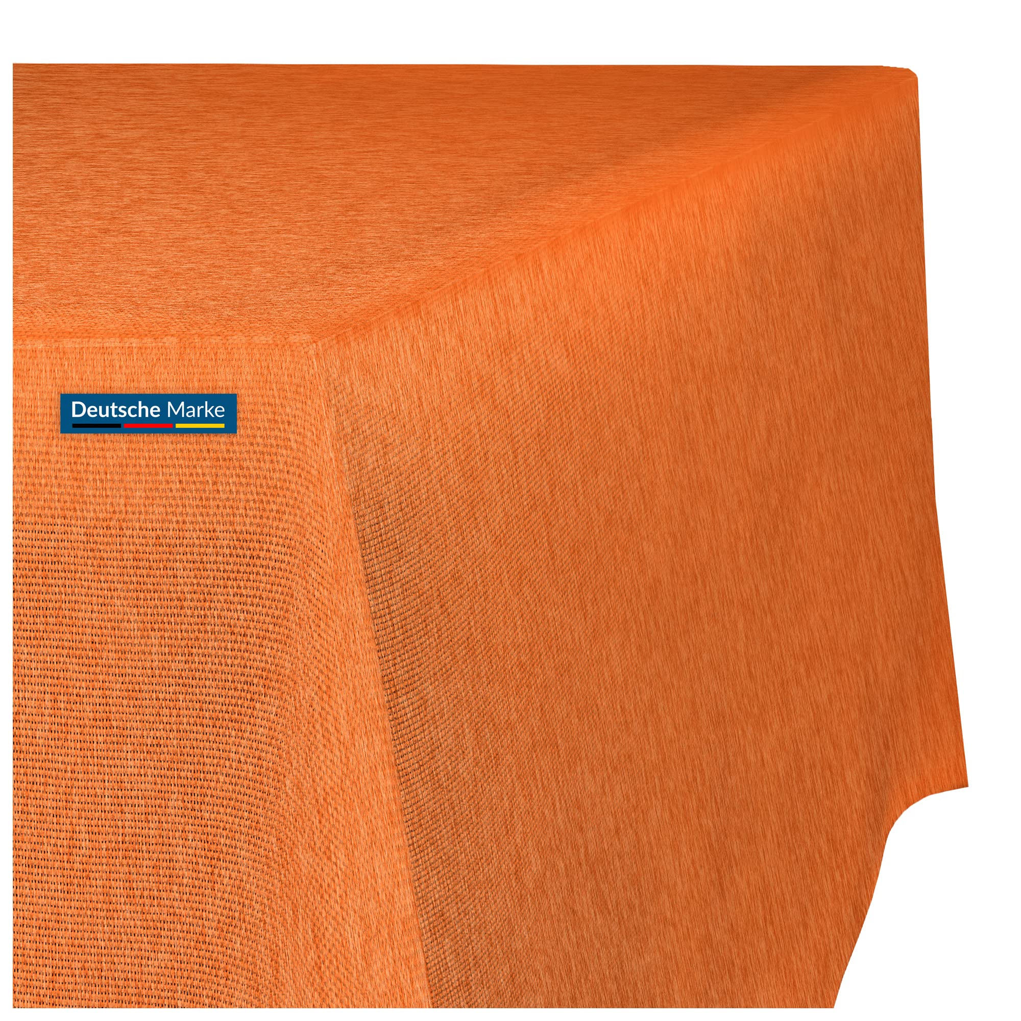 TEXMAXX Tischdecke abwaschbar eckig - Maßgefertigte Tischdecke Leinenoptik mit Lotuseffekt - Gartentischdecke wasserabweisend mit Fleckschutz
