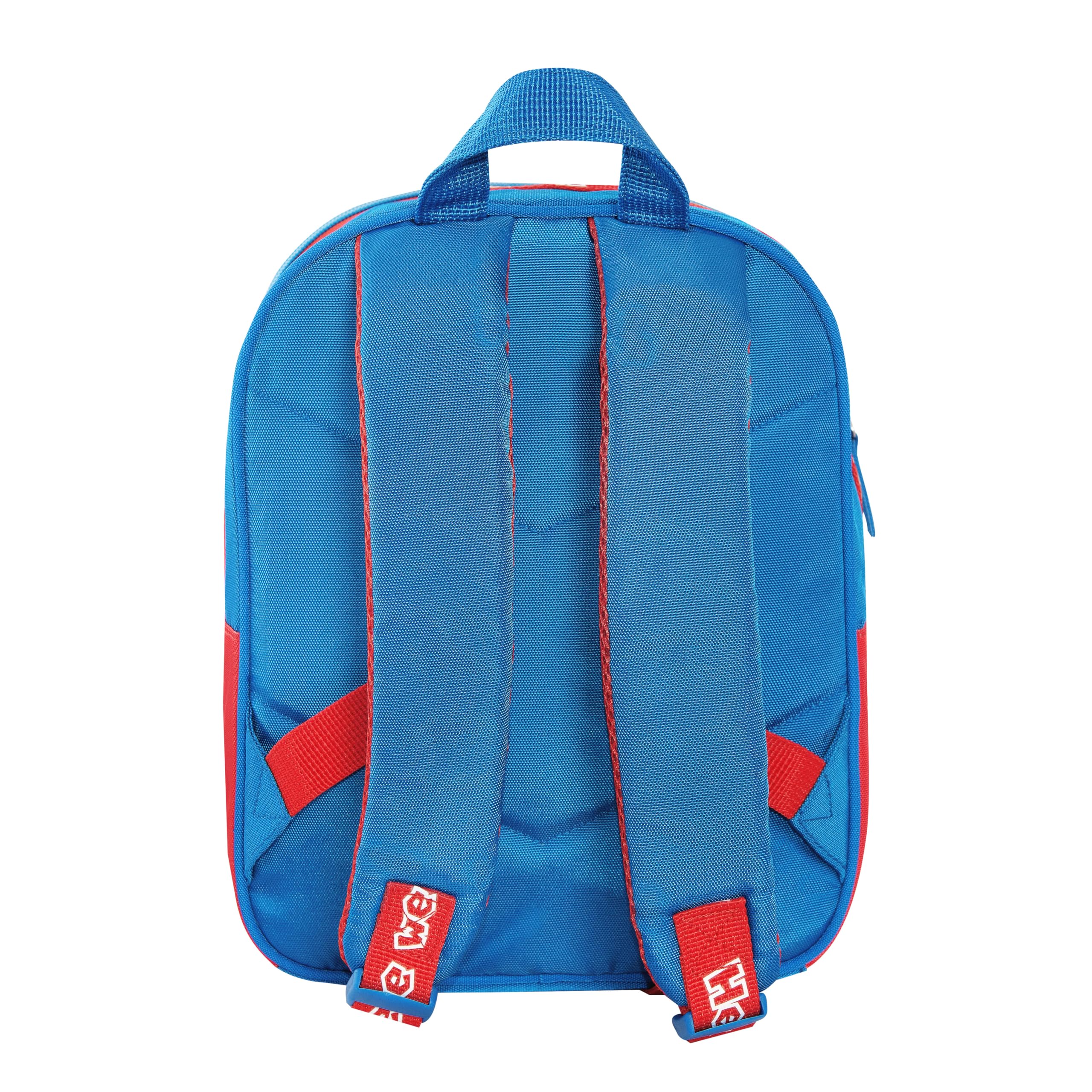 Super Mario Rucksack für Jungen und Mädchen, offizielles Super Mario, ideal für Kindergarten und Freizeit, mit gepolsterten Schultergurten, Rückseite und thermogeformtem Boden, mit praktischen