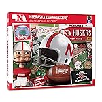 YouTheFan NCAA Nebraska Cornhuskers Retro Series Puzzle - 500 Pieces, Team Colors, Large