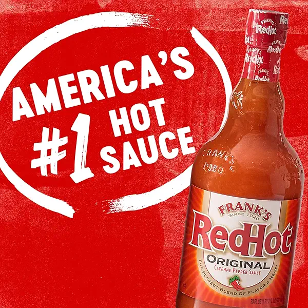 Frank's RedHot Original Cayenne Pepper Sauce (Keto Friendly), 23 fl oz (Pack of 12) 23