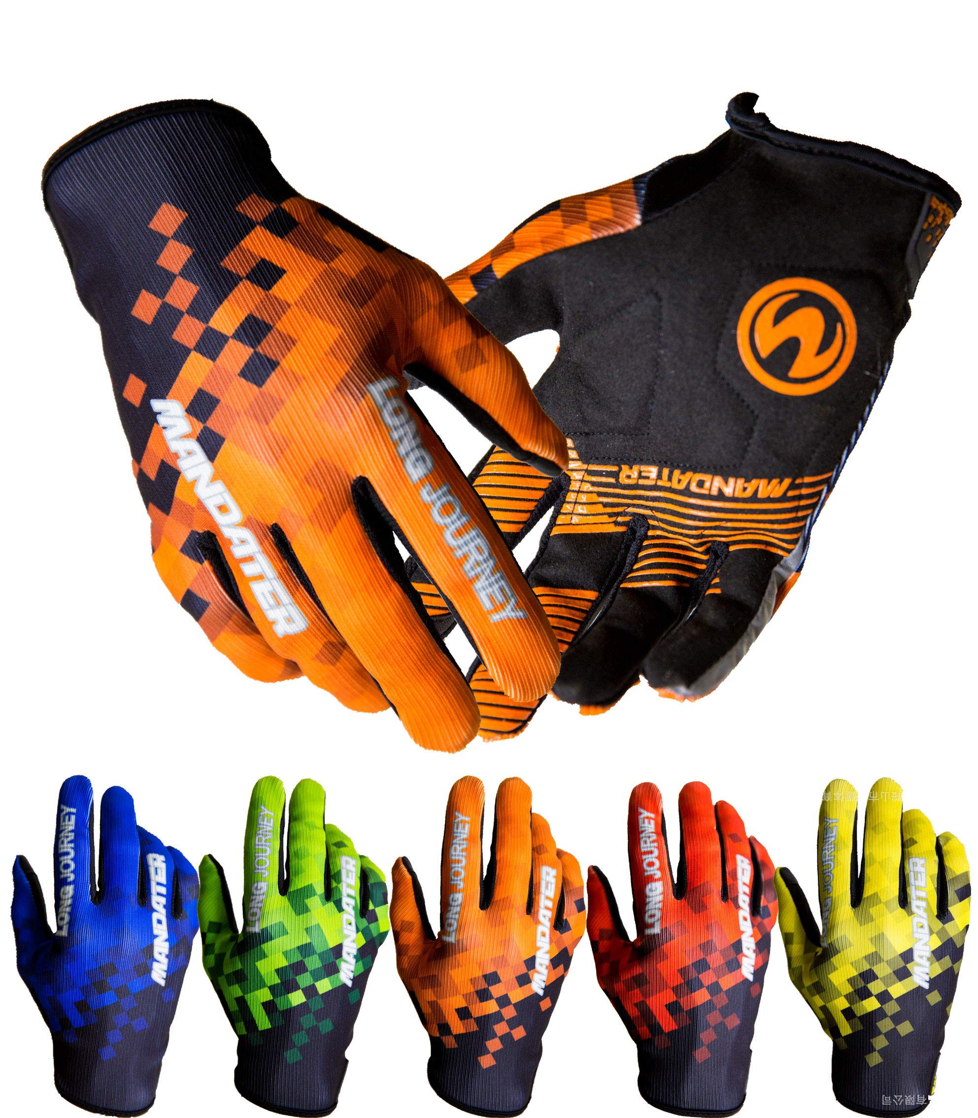 Mandater Cycling Gloves Full Finger Touch Screen Motorcycle/Mountain Road Bicycle Bike Workout Glove for Men or Women