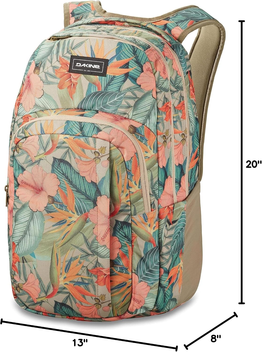 Dakine Campus L 33L - Rattan Tropical, One Size