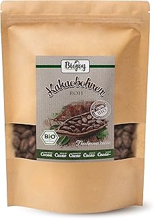 Biojoy Fave di cacao crudo BIO, non tostate e al naturale Theobroma cacao (1 kg)