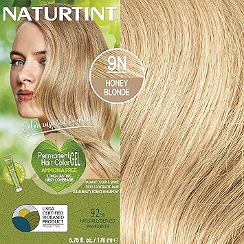 Naturtint Permanent Hair Color 9 N Honey Blonde 5.45 Fl Oz