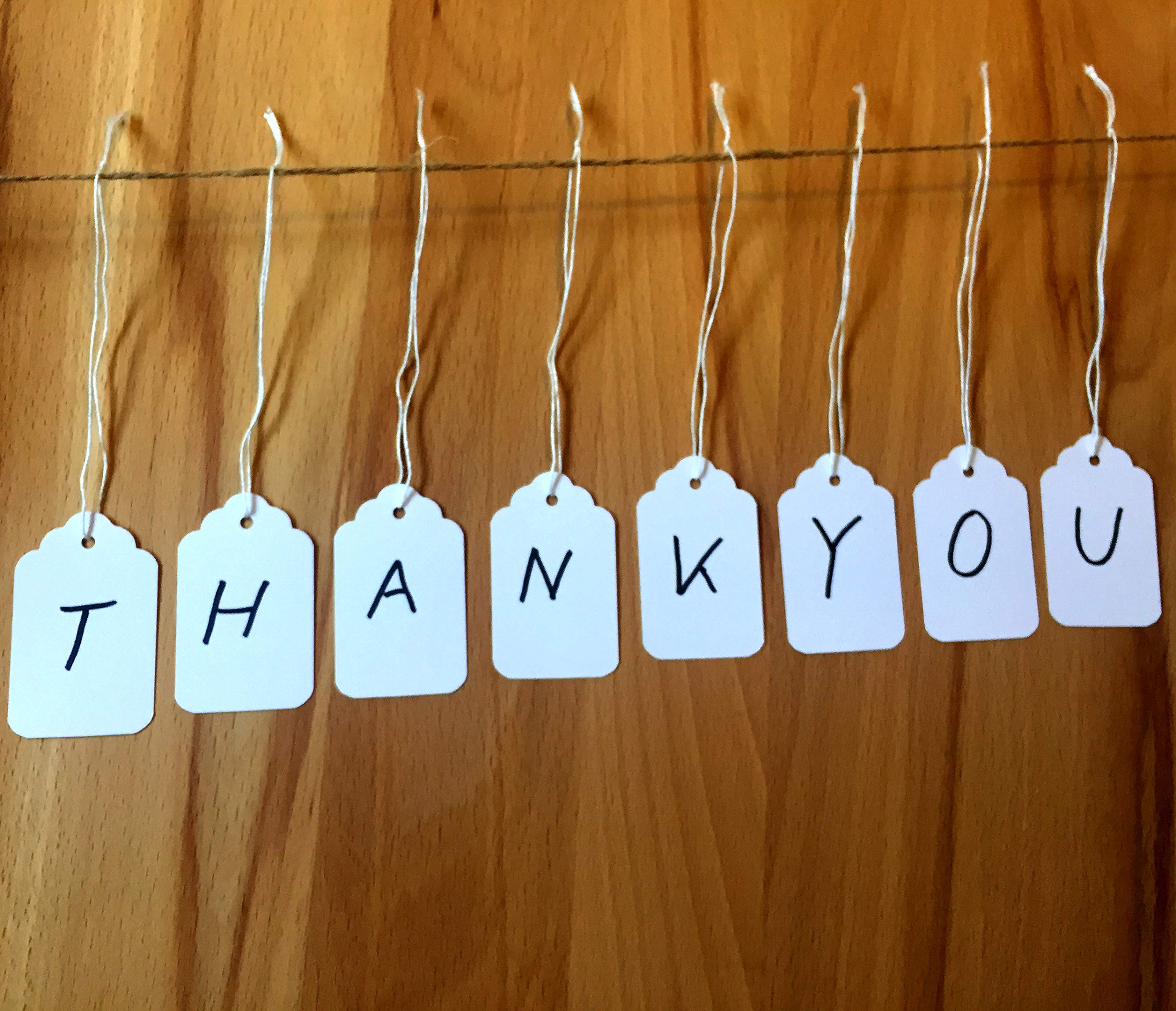 Lot De 100 Petites étiquettes De Prix Suspendues - 3 X 48 Cm