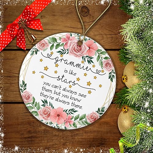 Miniatura 2 de Grammie is Like Stars - Adorno de Navidad Grammie - Regalos de recuerdo de Navidad para Grammie - Adorno de árbol de Navidad para Grammie - Adorno