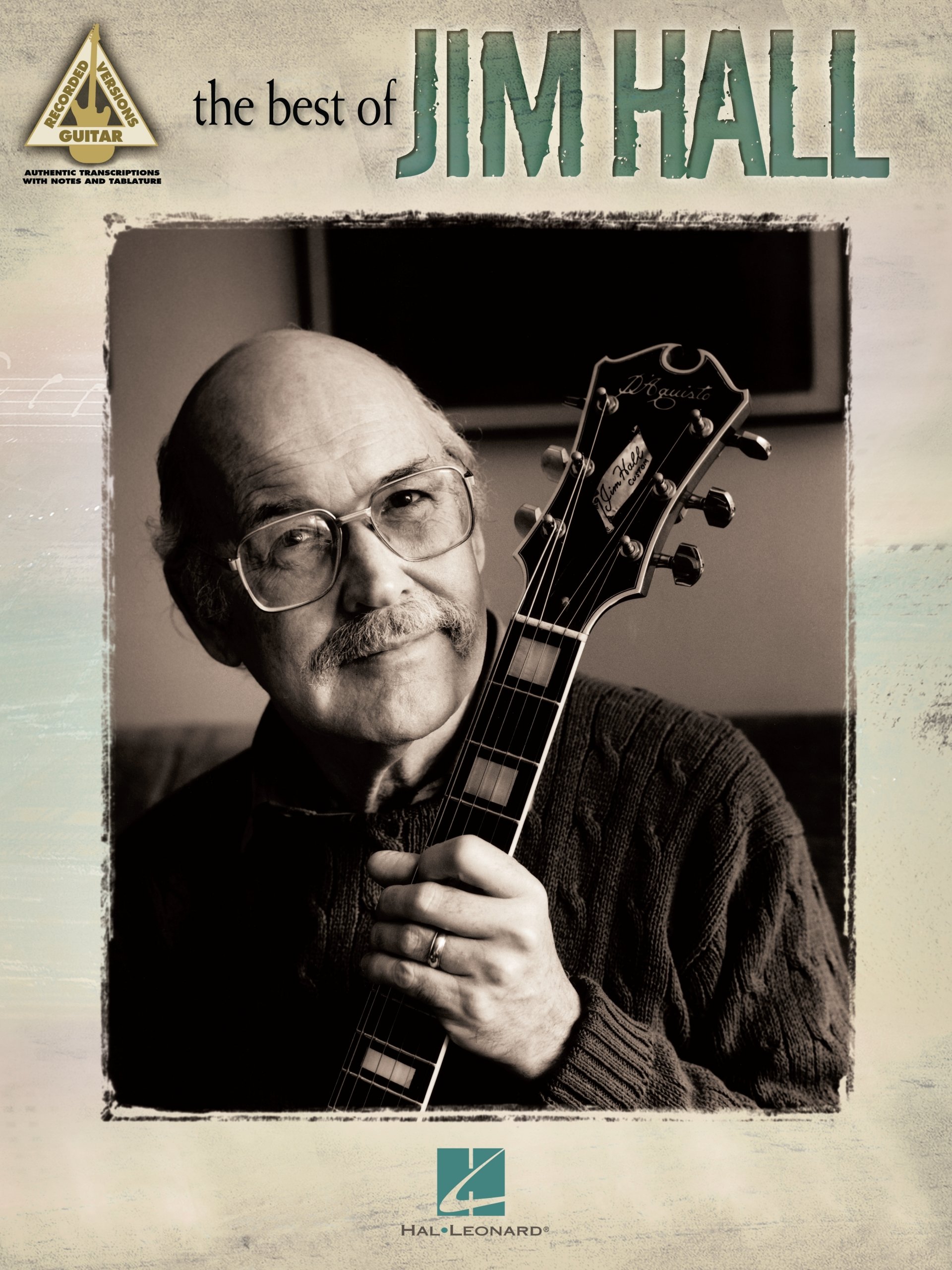 Jim Hall Songbook livre de partitions jazz en anglais pour guitare