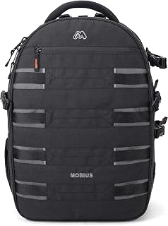 MOBIUS Eye Q Pro SLR/DSLR Backpack Bag for Camera with Rain Cover|100% Waterproof Camera Bag with 17Inch Laptop Compartmen... Price In India