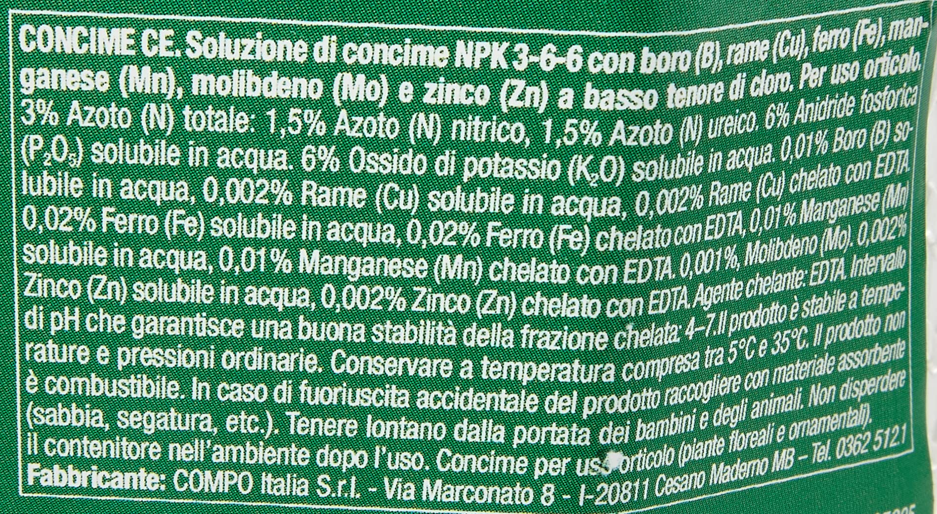 Compo 1200602005 - Fertilizante bonsái, 250 ml, color verde, 6,3 x 7 x 15,5 cm