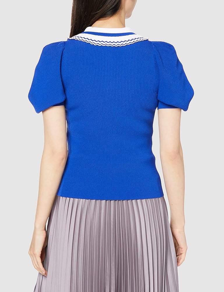 sov. 襟付きパフスリーブニット Amazon | [ダブルスタンダードクロージング] Sov.襟付きパフスリーブ