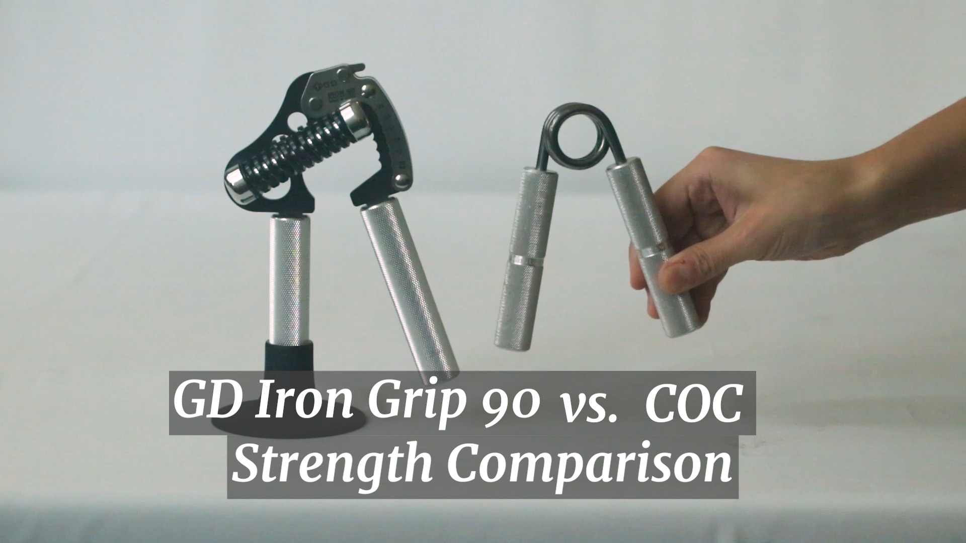 GD GRIP Adjustable Hand Gripper, Hand Strengthener (55 to 198 lb