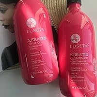 Vista 89 de Luseta Tea Tree Mint Shampoo and Conditioner for Hair with Lavender, Tea Tree and Peppermint Oil Clarifying Shampoo and Conditioner, Sooth the scalp