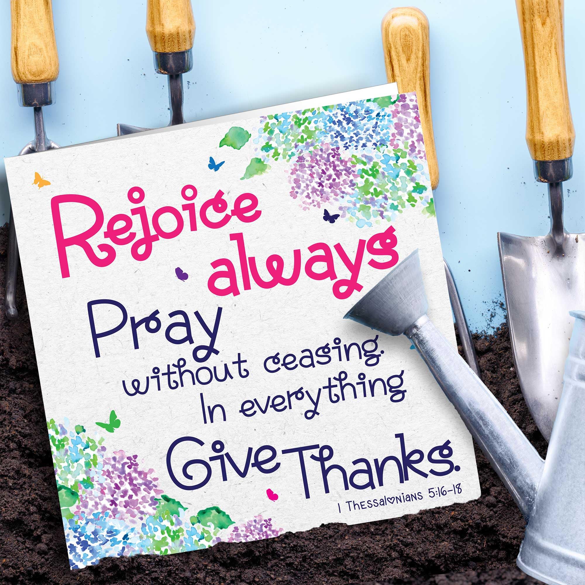Seeded Christian Cards for all occasions, 4 Plantable Scripture Cards with Envelopes, blank inside, Eco-friendly & Biodegradable Just Cards Direct - Image 2
