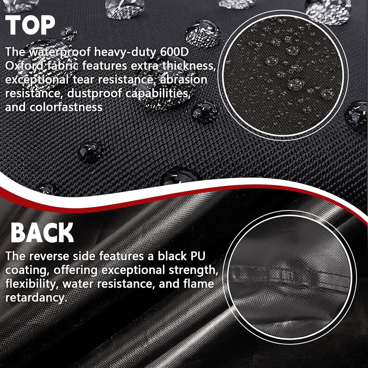Air Compressor Cover,Outdoor Waterproof Heavy Blowing Air Compressors Covers with Handle,Fit for CRAFTSMAN,PORTER-CABLE,DEWALT 6 Gallon Portable Pancake Oil-Free Air Compressor (Black, 19*18in)