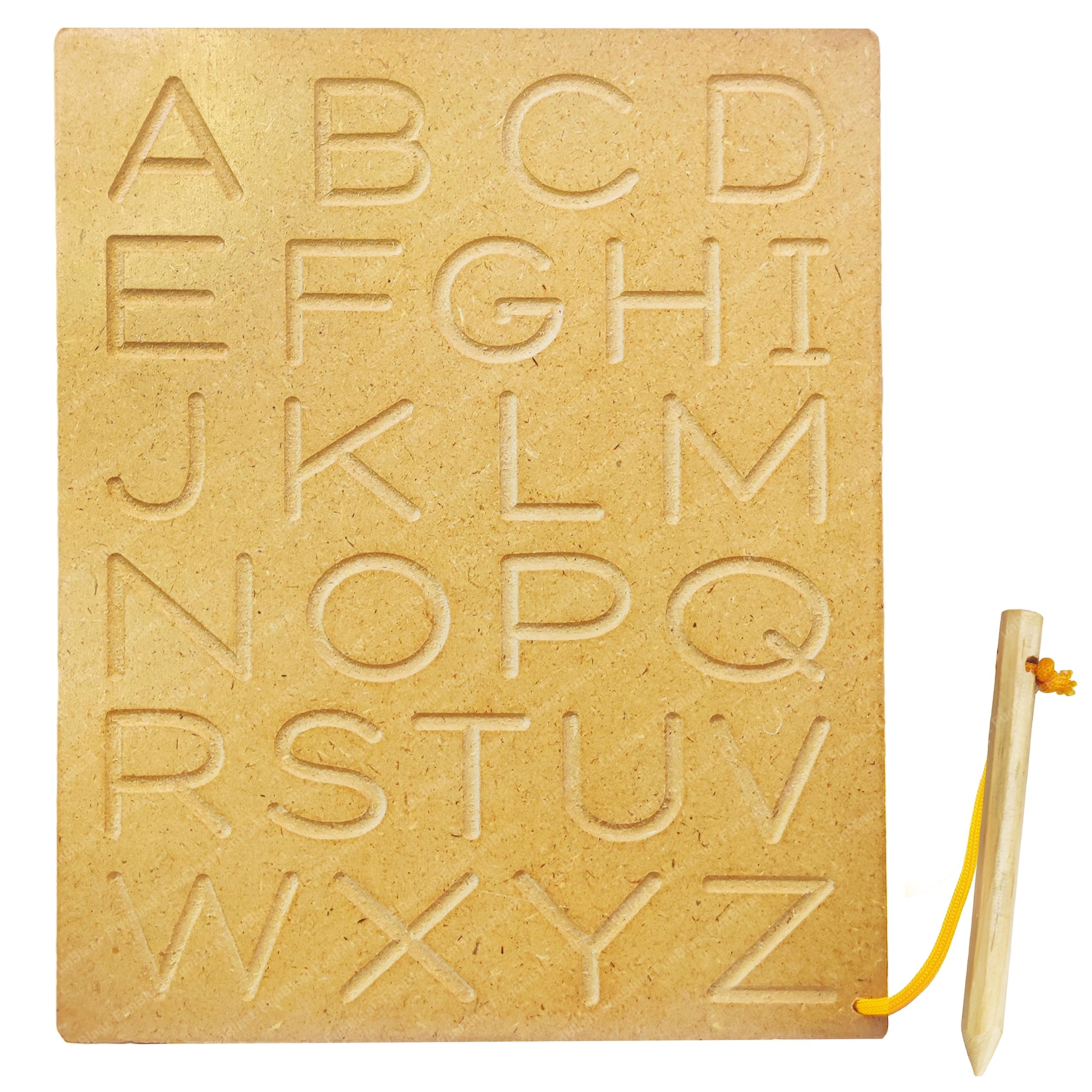 FunBlast Wooden Alphabet Tracing Board - ABC Trace Letters Capital Alphabet Writing Practice Tracing Boards for Kids - Multi Color (B08GJTGBRZ) Amazon Price History, Amazon Price Tracker