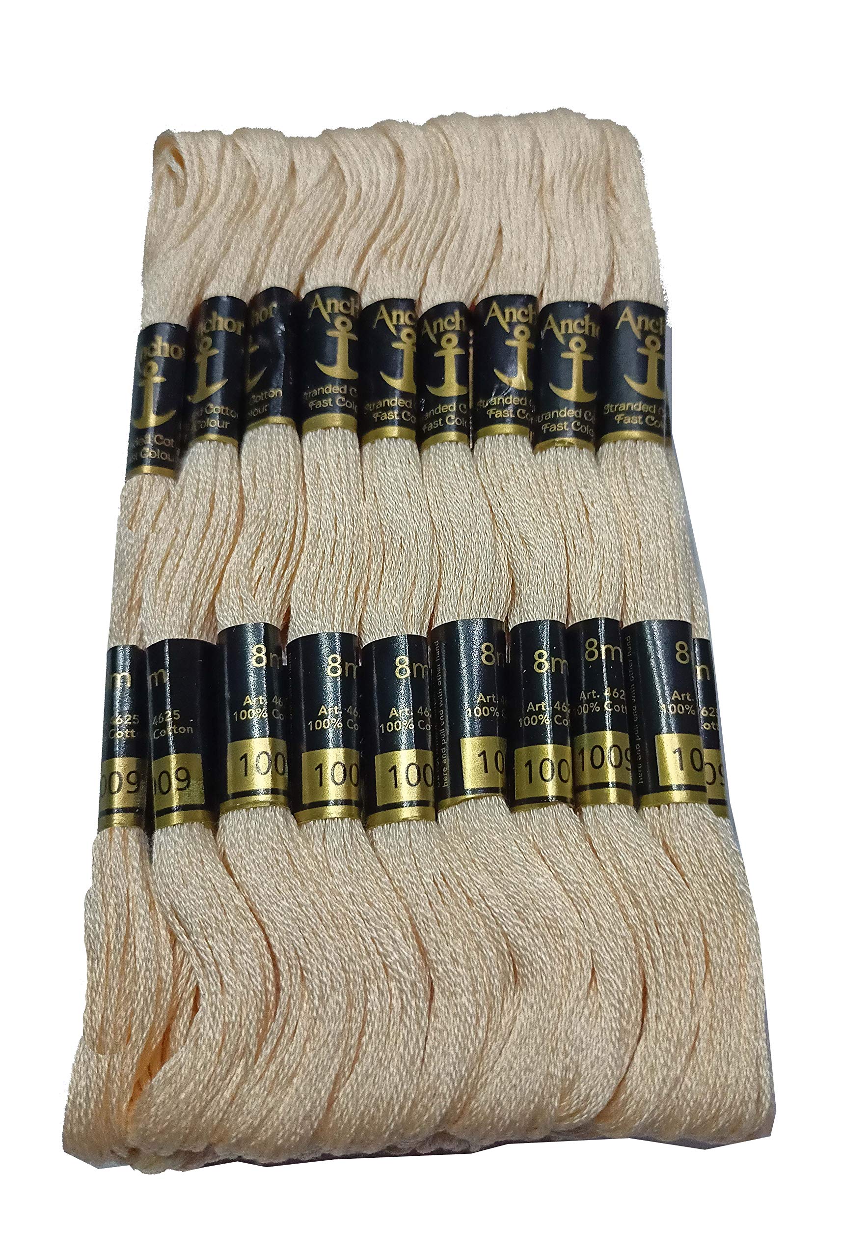 ABN EXPORTS Anchor Cross Stitch Cotton Embroidery Thread Floss Sewing Skeins DN NO. 1009