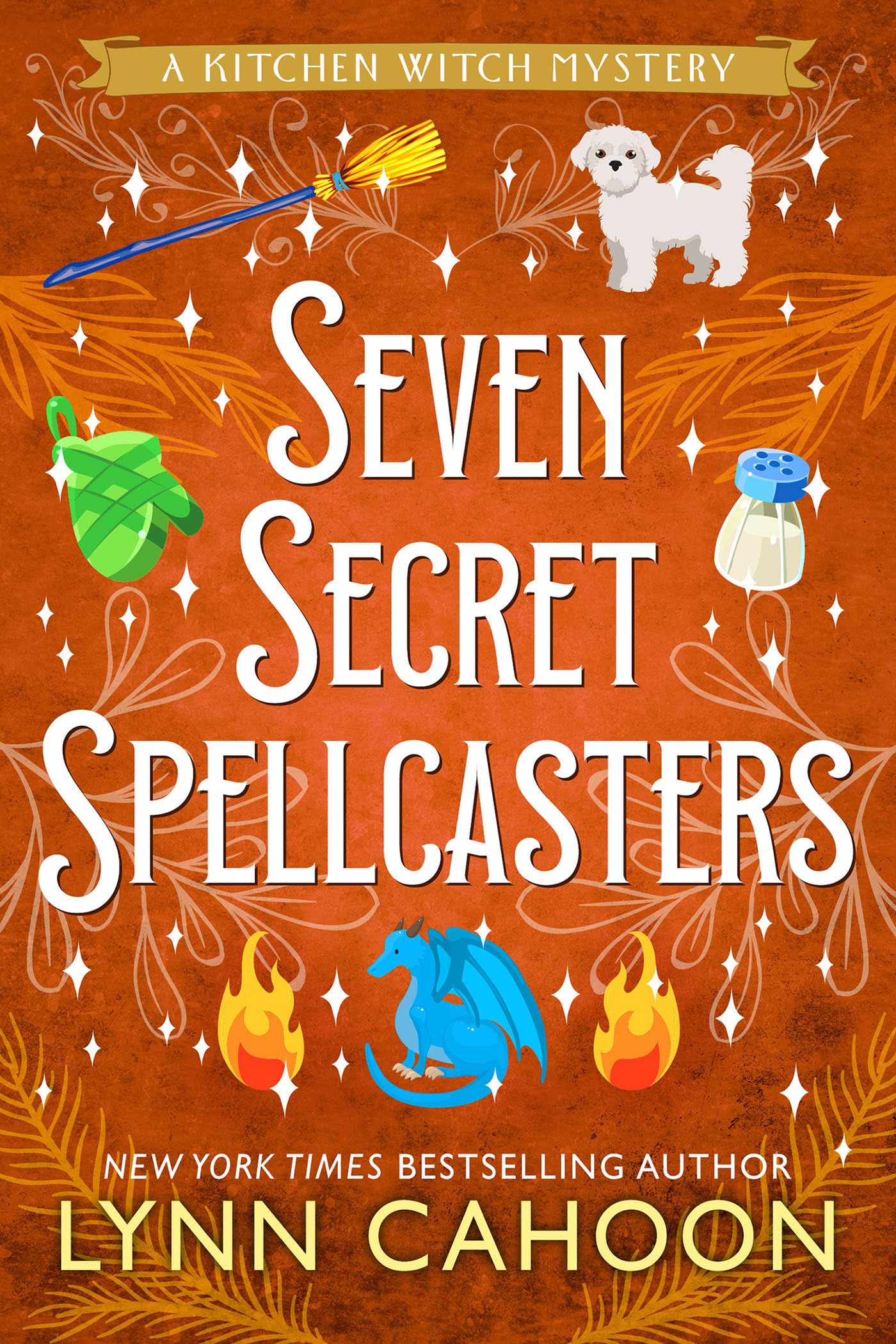 Seven Secret Spellcasters (Kitchen Witch Mysteries)