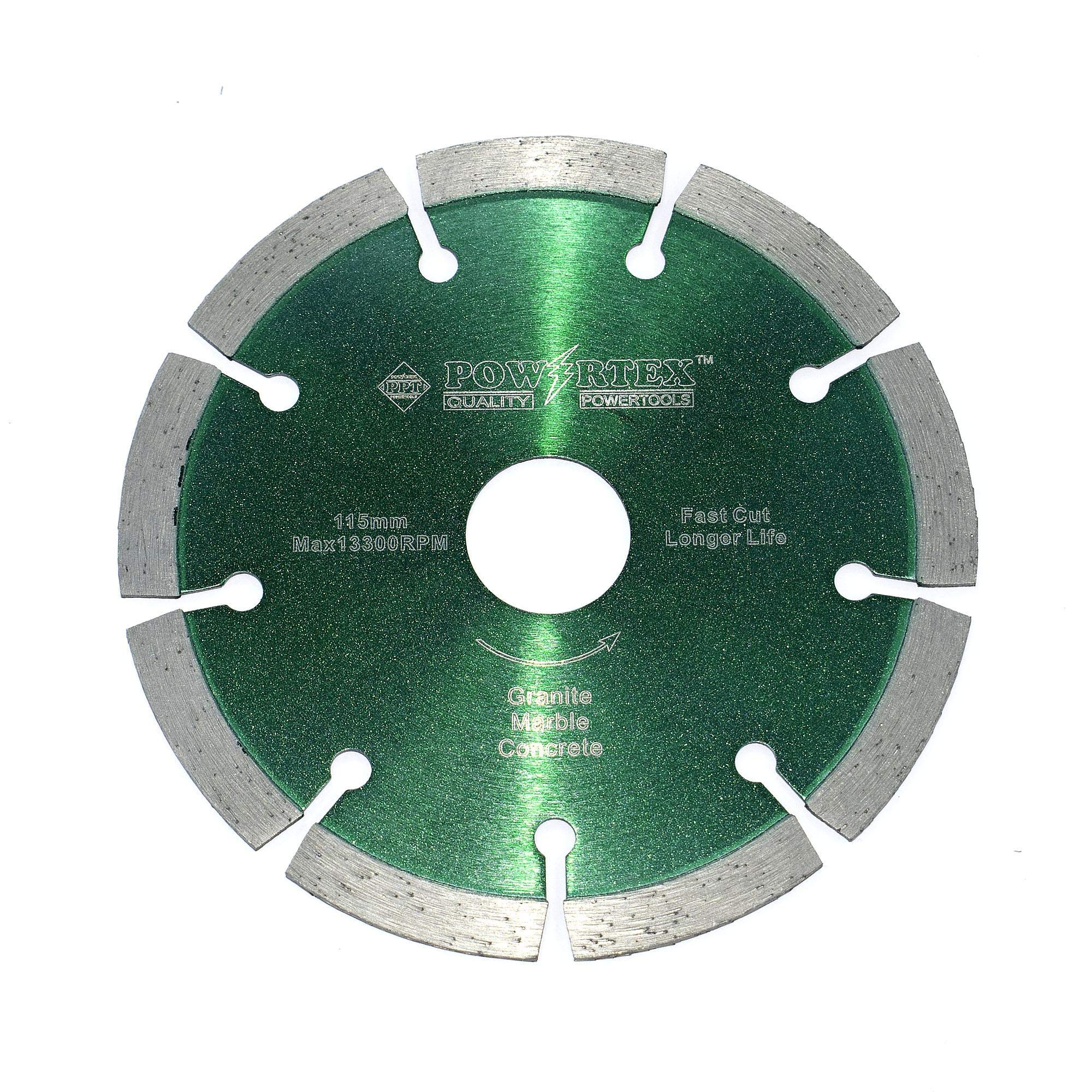 POWERTEX 115mm MARBLE CUTTING SEGMENT BLADE: Buy Online at Best