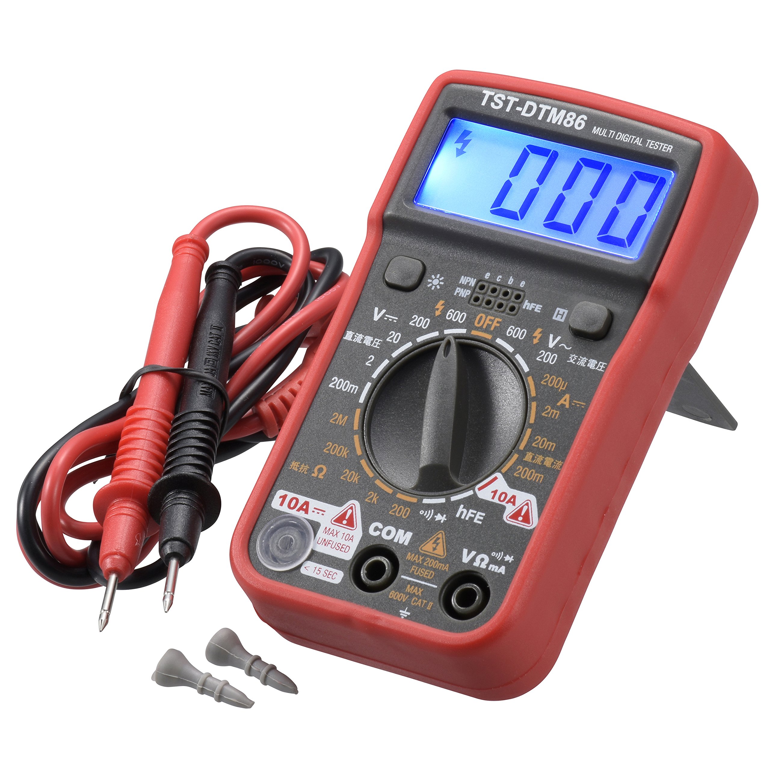 Amazon.co.jp: OHM マルチデジタルテスター TST-DTM86 04-3348