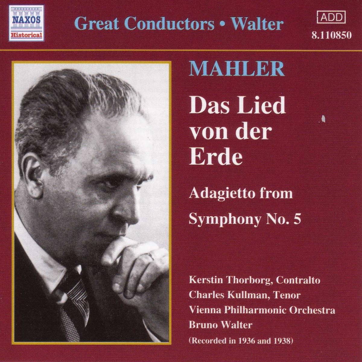 Mahler: Das Lied von der Erde [Recorded 1936 & 1938]