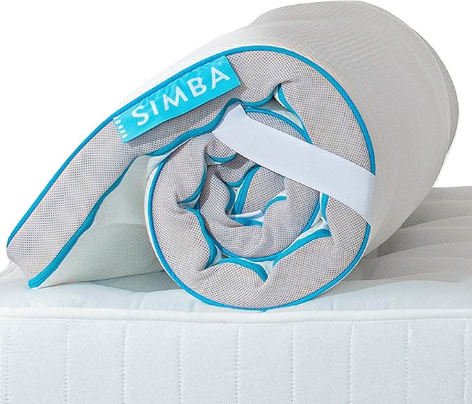Simba Hybrid Foam & Spring Mattress Topper, King Size 150 x 200cm
