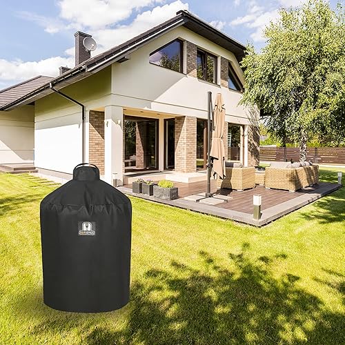 Miniatura 7 de SUPJOYES Funda para huevo verde extragrande, accesorios para huevos verdes extra grandes, fundas resistentes al agua para parrilla de barbacoa de