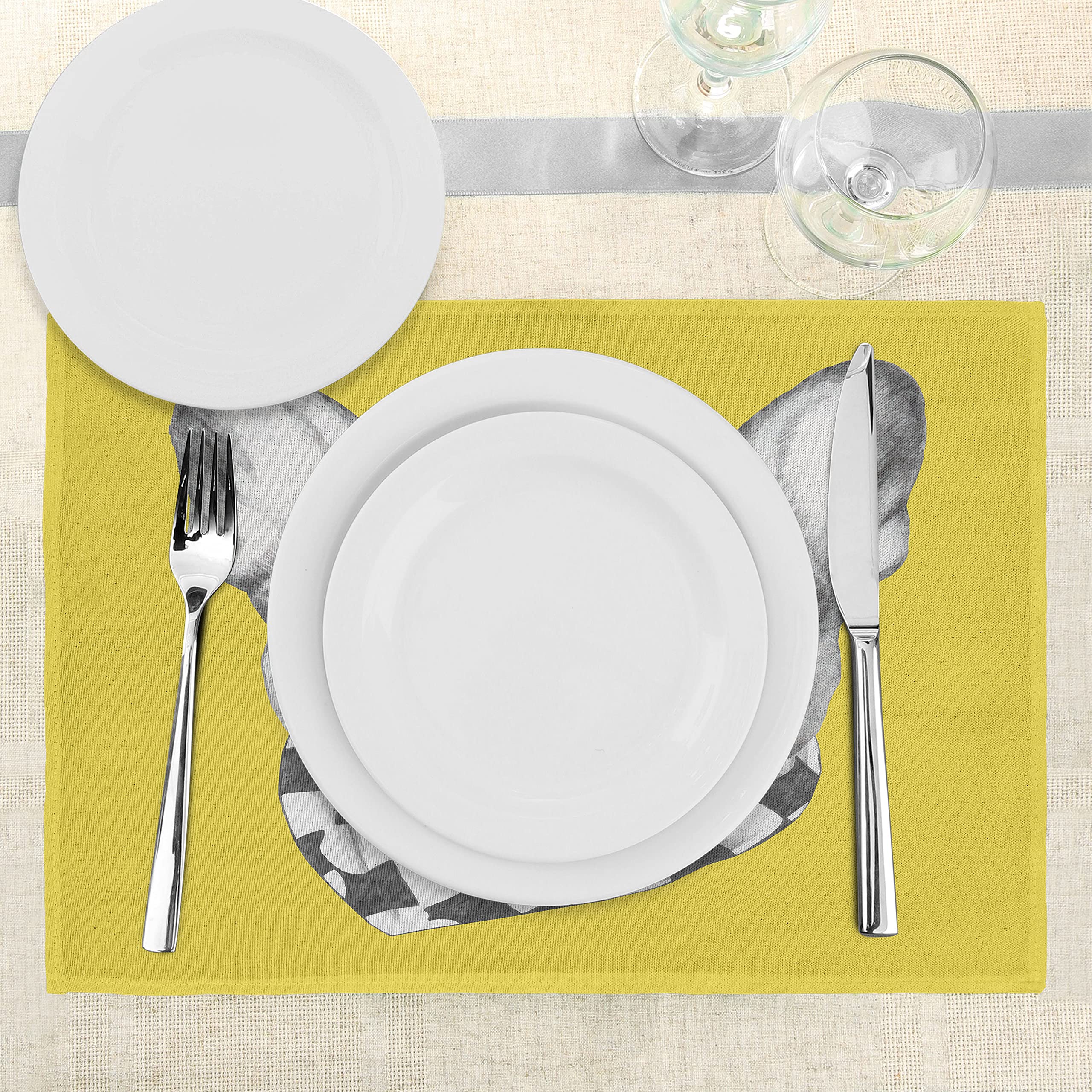 ABAKUHAUS Bulldog Inglese Tovaglia, Padre e Figlio, Rettangolare per Sala da Pranzo e Cucina, 140 cm x 170 cm, Marrone Bianco Nero