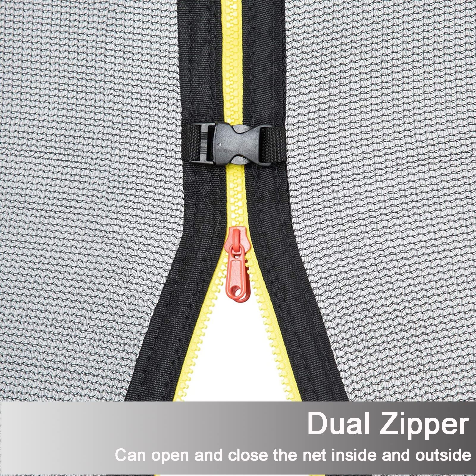 Rete da salto per trampolino nero 183cm
