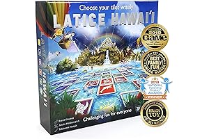 Latice Hawaii Strategy Board Game - Innovation Recognized with Multiple Awards