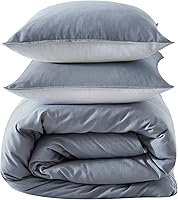 Vista 6 de Kenneth Cole New York - Juego de funda de edredón tamaño Queen, ropa de cama reversible de algodón con fundas a juego, decoración del hogar